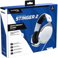 HyperX Cloud Stinger 2 Wired Headset White - Ultimate Comfort & Crystal Clear Sound!